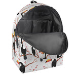 Toco Toucan Pattern Print Backpack