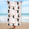 Toco Toucan Pattern Print Beach Towel