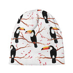 Toco Toucan Pattern Print Beanie