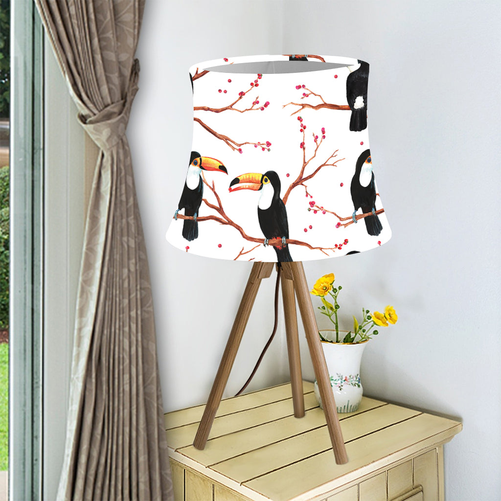 Toco Toucan Pattern Print Bell Lamp Shade