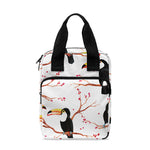Toco Toucan Pattern Print Bible Tote Bag
