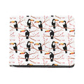 Toco Toucan Pattern Print Bifold Wallet