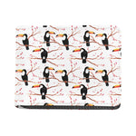Toco Toucan Pattern Print Bifold Wallet