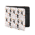 Toco Toucan Pattern Print Bifold Wallet