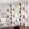 Toco Toucan Pattern Print Blackout Grommet Curtains