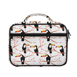 Toco Toucan Pattern Print Briefcase Bible Bag