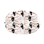 Toco Toucan Pattern Print Car Side Mirror Covers