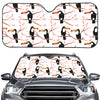 Toco Toucan Pattern Print Car Windshield Sun Shade