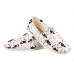 Toco Toucan Pattern Print Casual Shoes