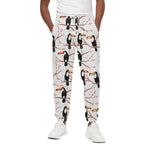 Toco Toucan Pattern Print Cotton Pants