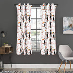 Toco Toucan Pattern Print Curtain