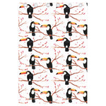 Toco Toucan Pattern Print Curtain