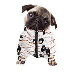 Toco Toucan Pattern Print Dog Zip Up Jacket