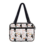 Toco Toucan Pattern Print Double Strap Bible Bag