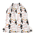 Toco Toucan Pattern Print Drawstring Bag