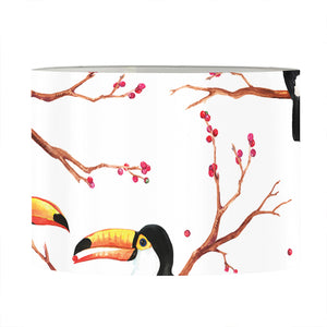 Toco Toucan Pattern Print Drum Lamp Shade