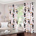 Toco Toucan Pattern Print Extra Wide Grommet Curtains