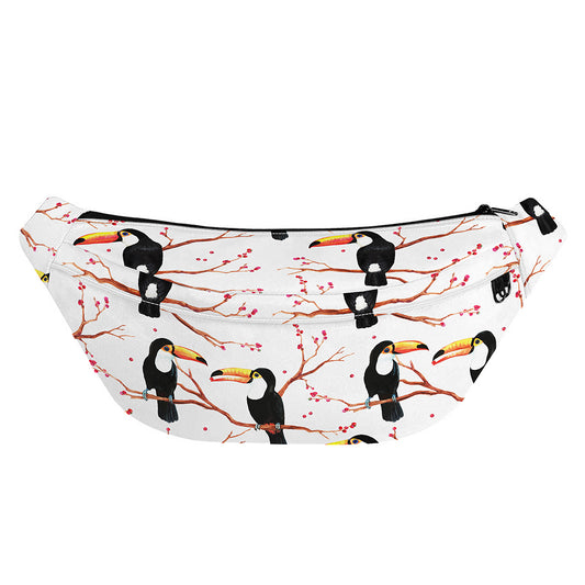 Toco Toucan Pattern Print Fanny Pack