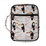 Toco Toucan Pattern Print Front Pocket Bible Bag