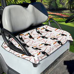Toco Toucan Pattern Print Golf Cart Seat Cover