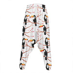 Toco Toucan Pattern Print Hammer Pants