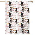 Toco Toucan Pattern Print House Flag
