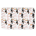 Toco Toucan Pattern Print Indoor Door Mat