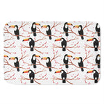 Toco Toucan Pattern Print Indoor Door Mat