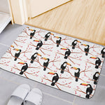 Toco Toucan Pattern Print Indoor Door Mat