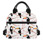 Toco Toucan Pattern Print Insulated Lunch Bag