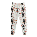 Toco Toucan Pattern Print Jogger Pants