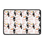 Toco Toucan Pattern Print Kitchen Mat