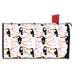 Toco Toucan Pattern Print Mailbox Cover