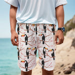 Toco Toucan Pattern Print Men's Cargo Shorts