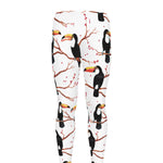 Toco Toucan Pattern Print Men's leggings
