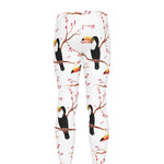 Toco Toucan Pattern Print Men's leggings