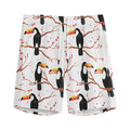Toco Toucan Pattern Print Men's Athletic Shorts