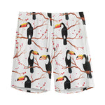 Toco Toucan Pattern Print Men's Sports Shorts