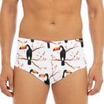 Toco Toucan Pattern Print Men's Triangle Swim Briefs