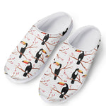 Toco Toucan Pattern Print Mesh Casual Shoes