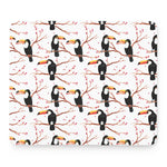 Toco Toucan Pattern Print Mouse Pad