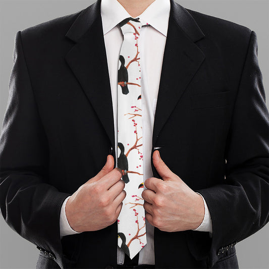 Toco Toucan Pattern Print Necktie