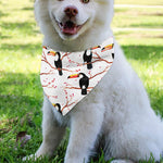 Toco Toucan Pattern Print Over The Collar Dog Bandana