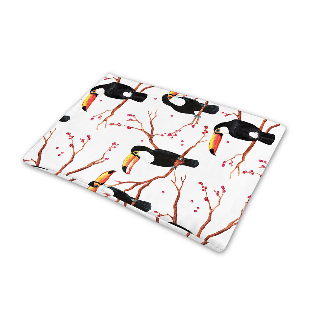 Toco Toucan Pattern Print Pet Cooling Mat Cover