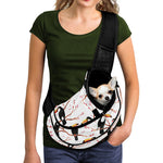 Toco Toucan Pattern Print Pet Sling Carrier