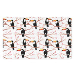 Toco Toucan Pattern Print Polyester Doormat