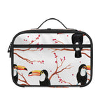 Toco Toucan Pattern Print Portable Lunch Bag