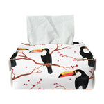 Toco Toucan Pattern Print Rectangle Tissue Box Cover
