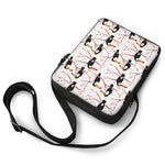 Toco Toucan Pattern Print Rectangular Crossbody Bag