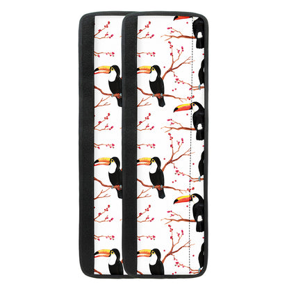 Toco Toucan Pattern Print Refrigerator Handle Covers